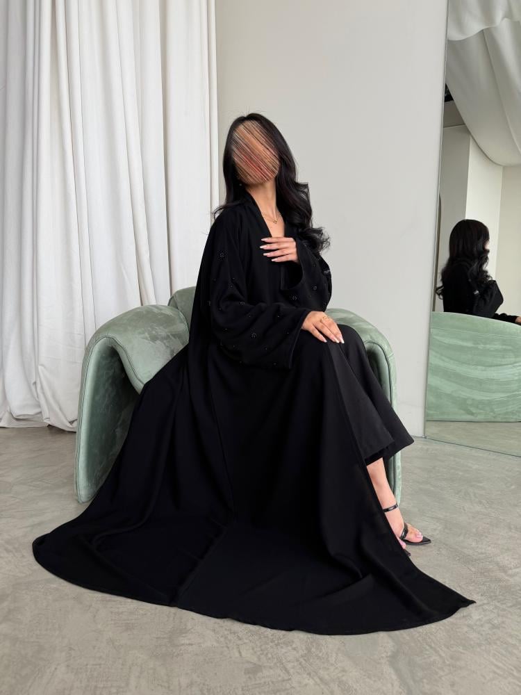 عباية لولو أسود