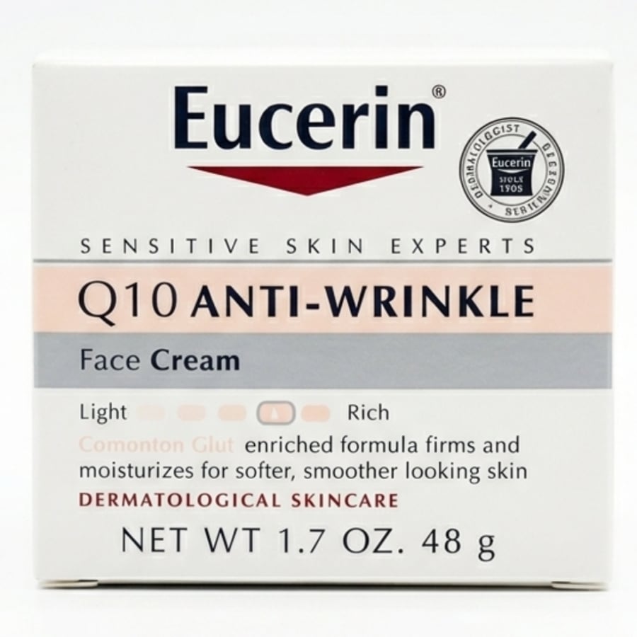 كريم يوسيرين Q10 لمكافحة التجاعيد – Eucerin Q10 Anti-Wrinkle Face Cream