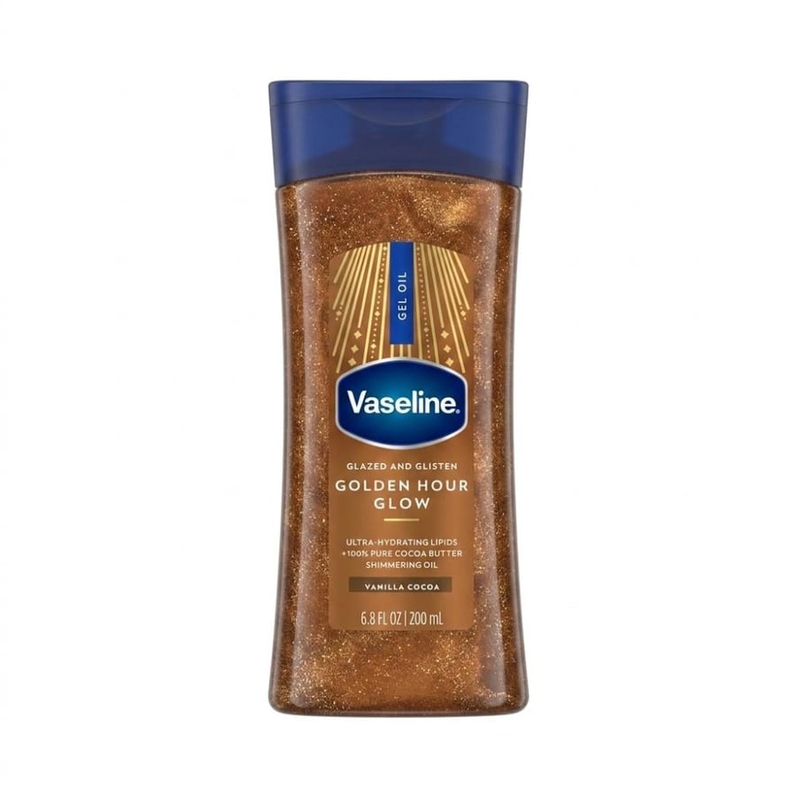 فازلين جولدن آور جلو جل زيتي مع لمعه مرطب للجسم – Vaseline Golden Hour Glow 200 مل