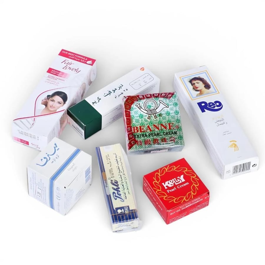 خلطة الكريمات السبعة للبشرة