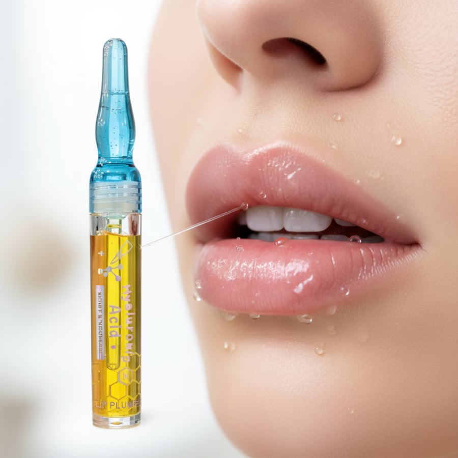 سيروم Lip Plump نفخ الشفاة (بالهيالورونيك أسيد) سر الشفاه الممتلئة والناعمة