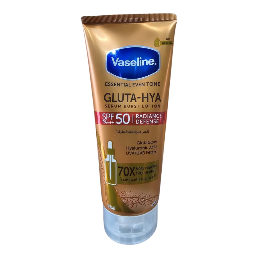 لوشن فازلين عامل حماية من اشعة الشمس SPF50 من فازلين - 180 مل