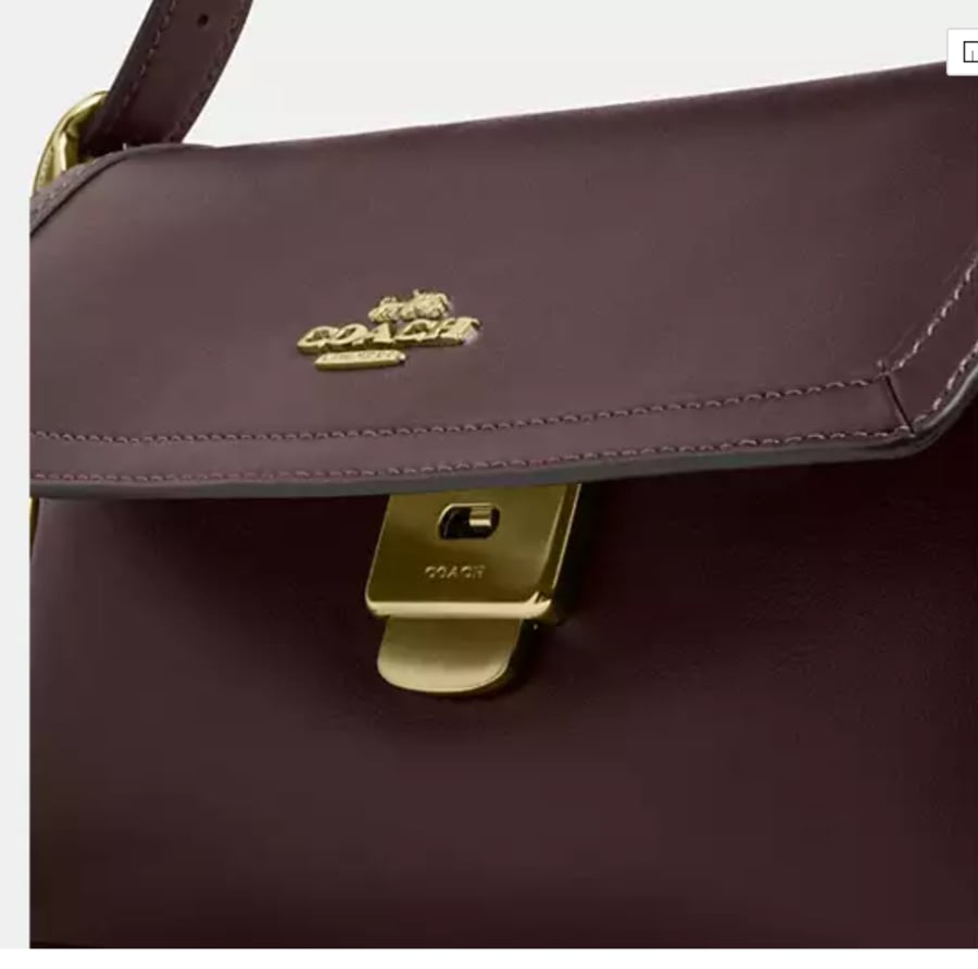 حقيبة كوتش Etta Small Flap Shoulder Bag