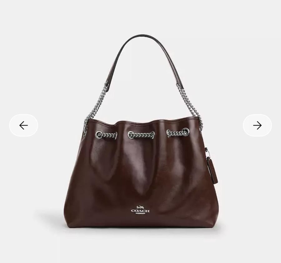 حقيبة كوتش Evelyn Shoulder Bag