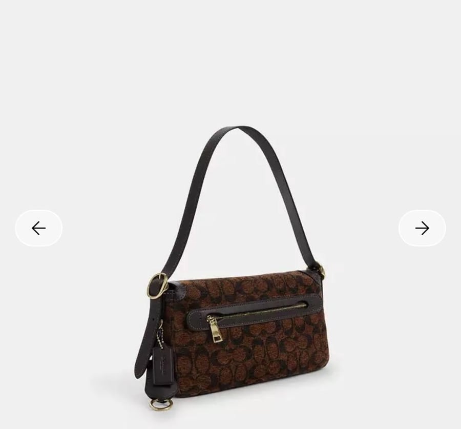 حقيبة كوتش Etta Small Flap Shoulder Bag