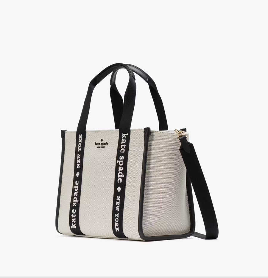 حقيبة كيت سبيد Kip Canvas Small Tote