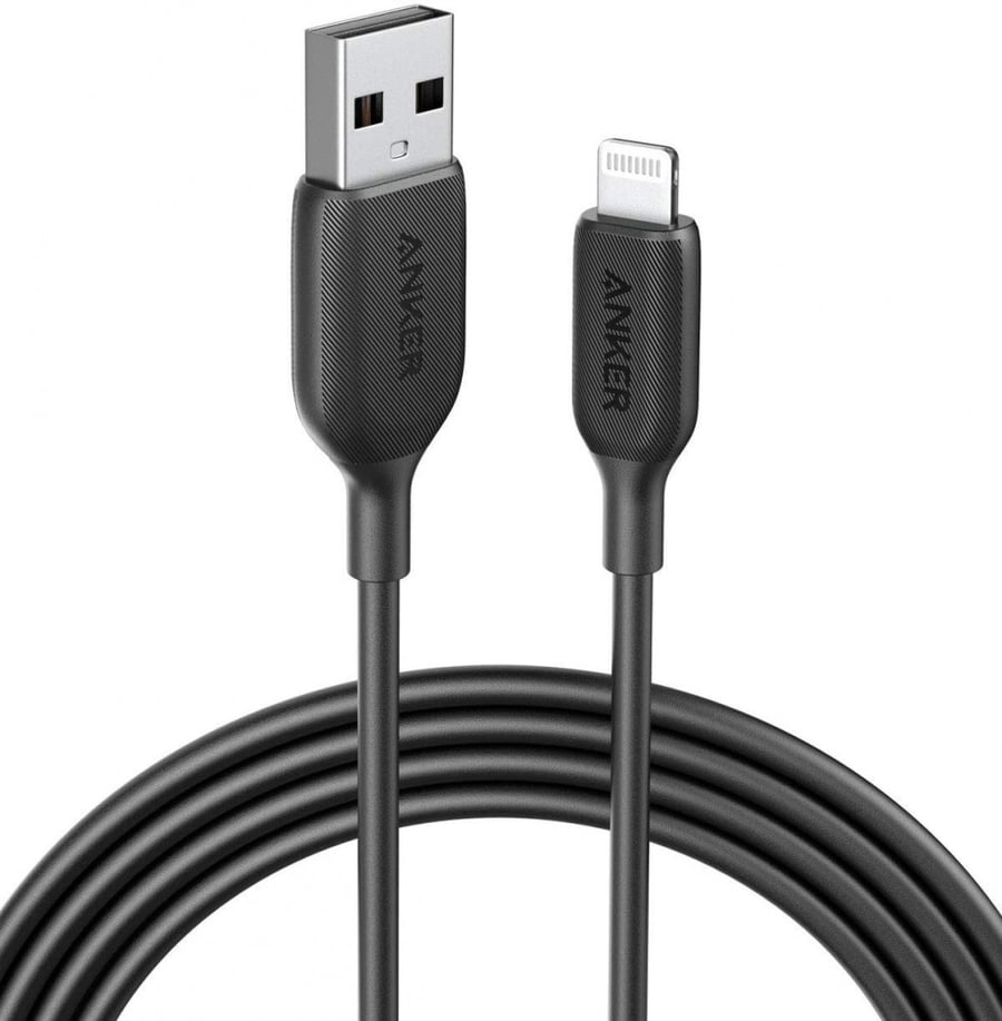 كيبل شحن ايفون من anker 3m