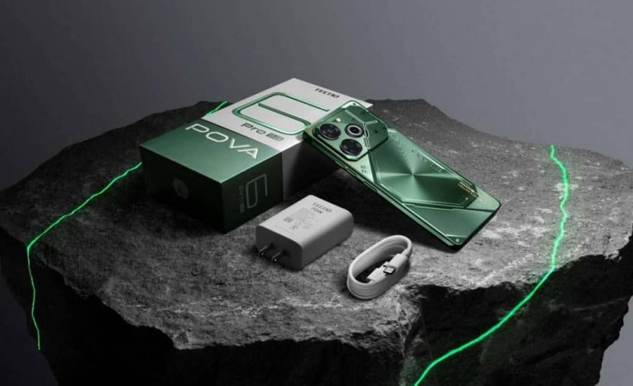 تكنو بوفا 6 برو 256G ، 5G ج الرام 12 الون green