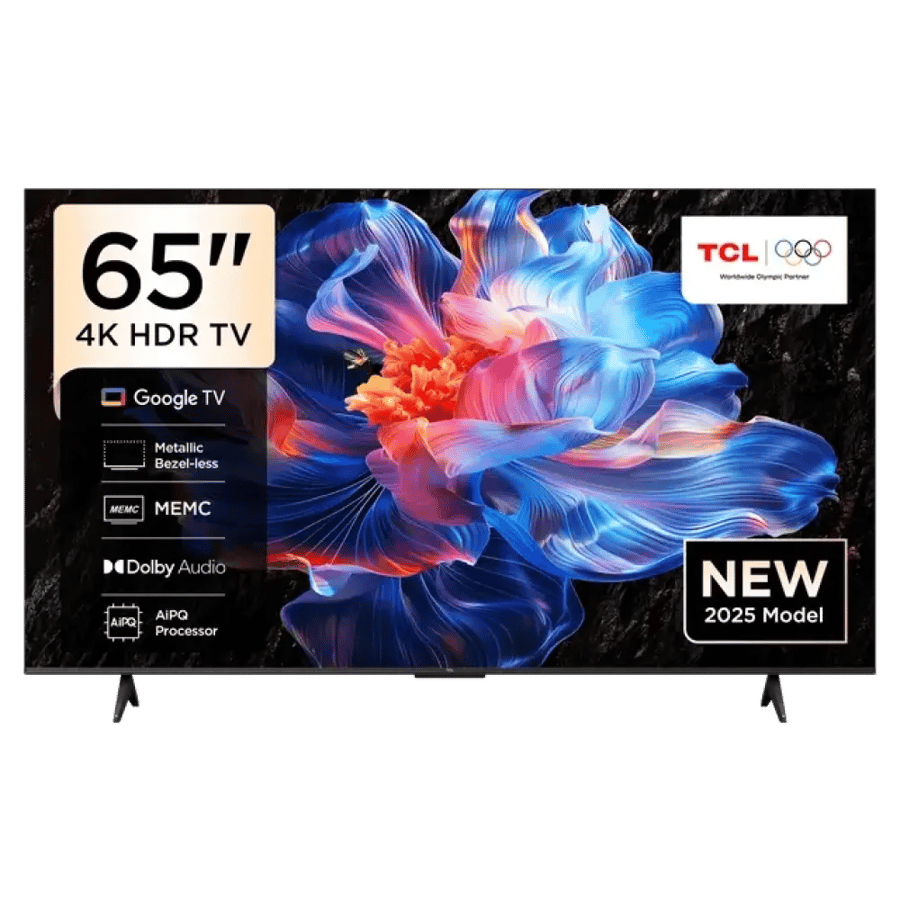 اقساط شاشة  TCL P6K 4K HDR  انش 65