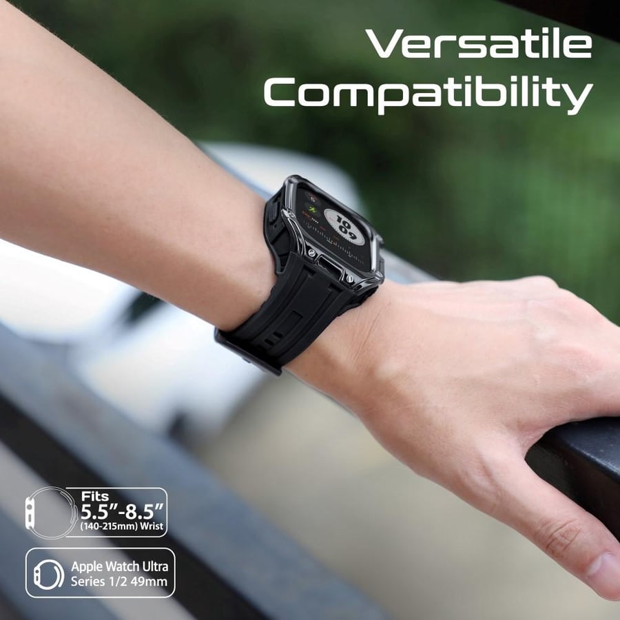 سوار CaseBand لساعة أبل Ultra 1 وUltra 2 يتميز بتصميم أنيق يوفر حماية قوية