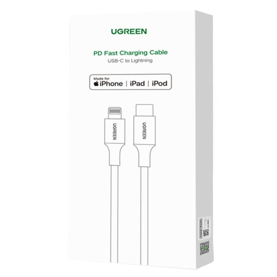 كيبل شاحن تايب سي الي لايتنينج 2متر UGREEN