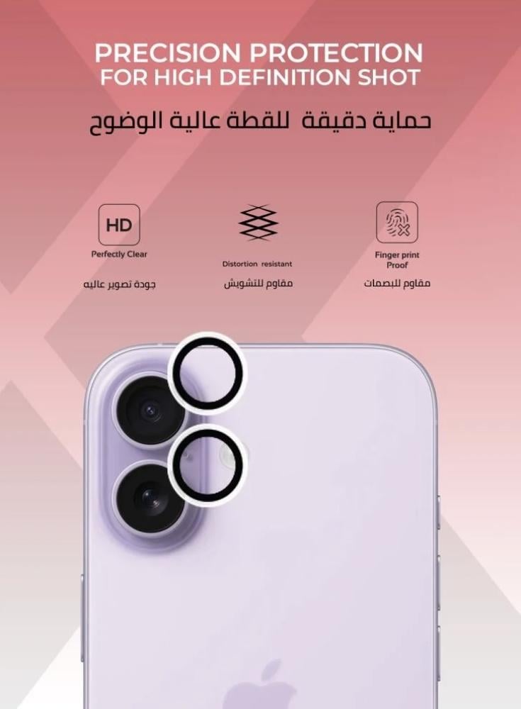 بكج النخبة - حماية 3 في 1 أيفون 17 اير شفاف (كفر ماج سيف , حماية شاشة , حماية كاميرا) من زوندا