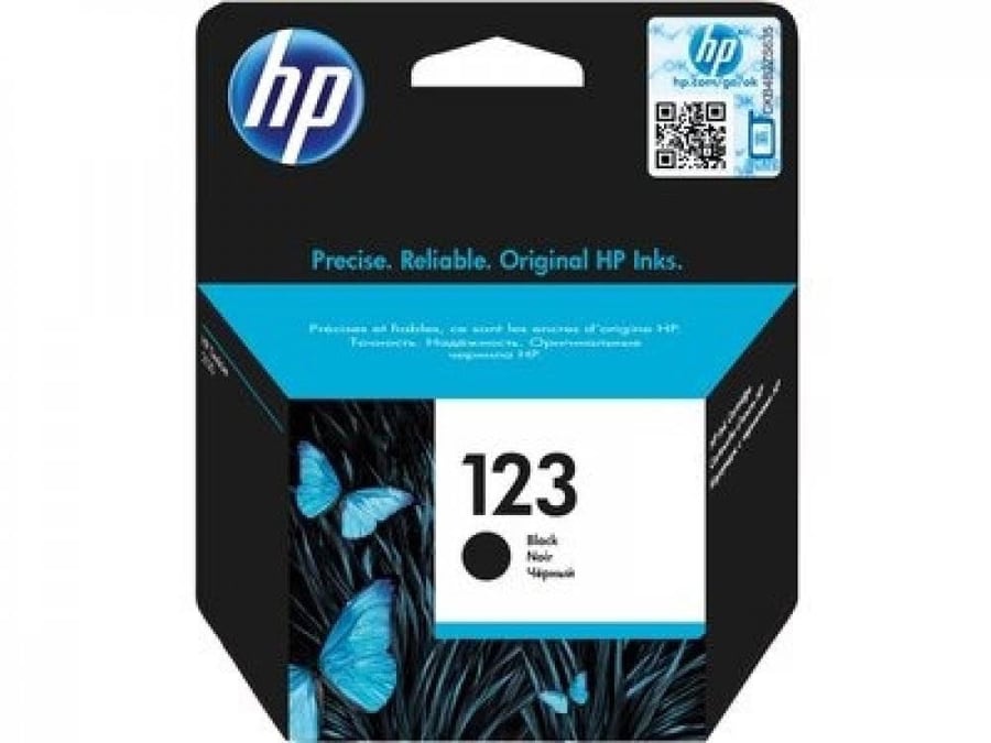 حبر طابعة hp 123 اسود