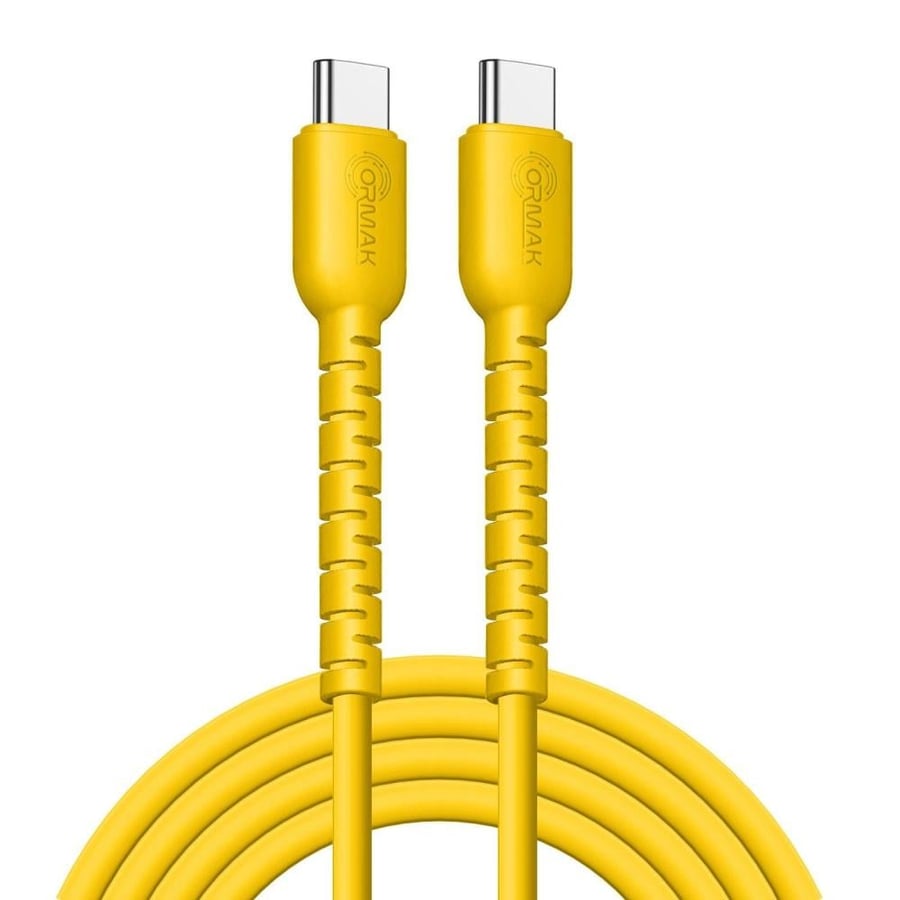 Ormac Pro Bundle – 60W Yellow Soft Cable + 35W Charger + HA-P21 20,000mAh Power Bank
