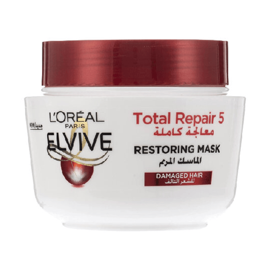لوريال ماسك شعر 300 مل ايلفيف إصلاح شامل 5