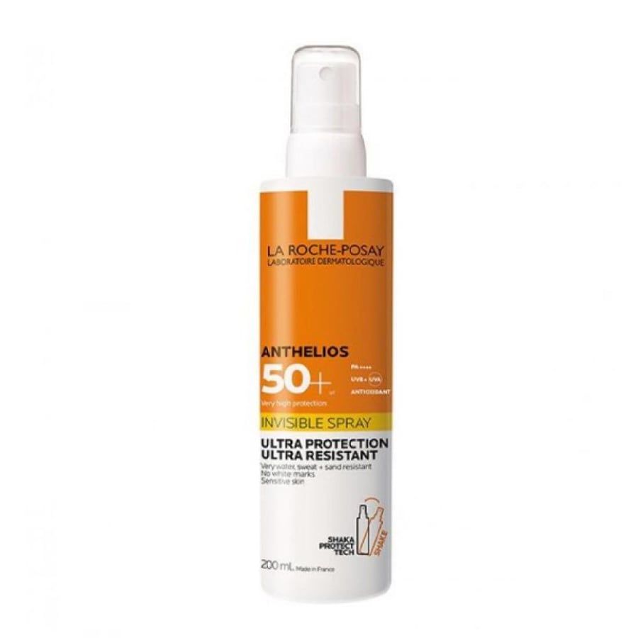 لاروش بوزاي بخاخ واقي شمس 200 مل مقاوم للماء للبشرة الحساسة SPF50 بلس