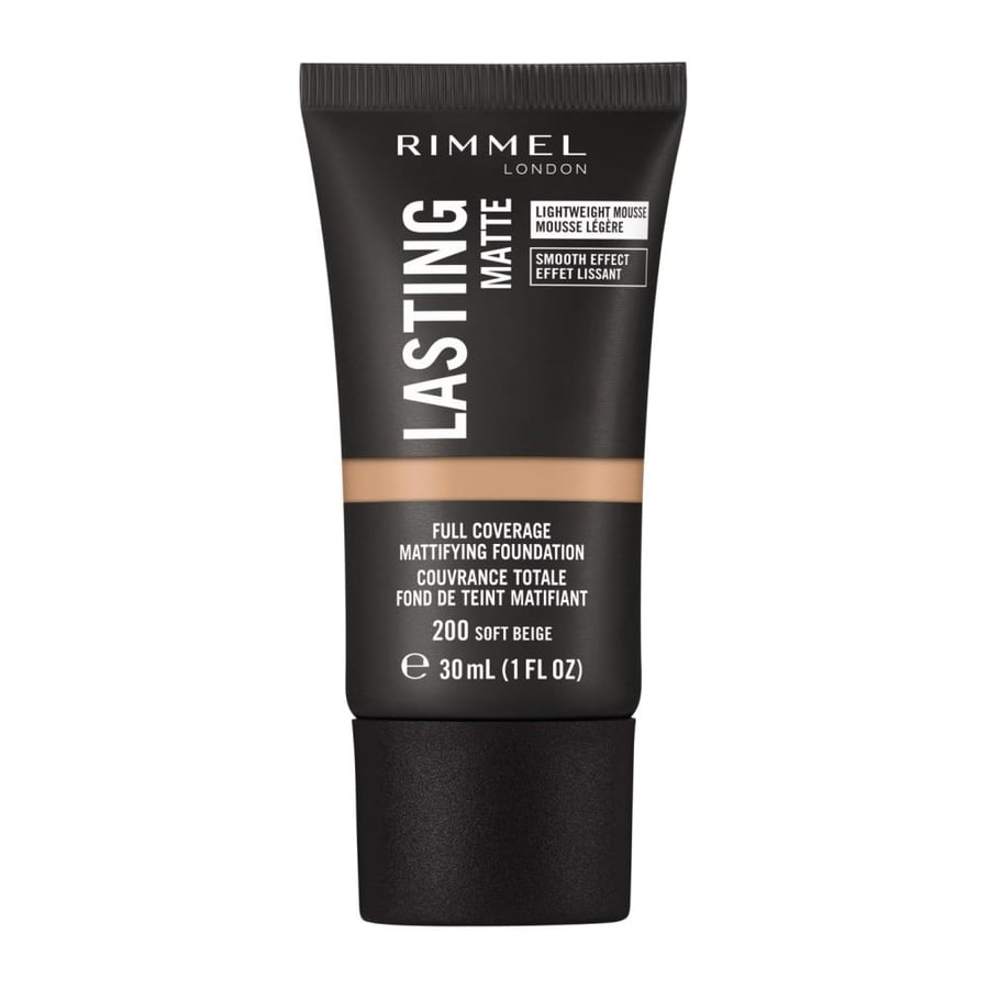 ريميل لندن Lasting Finish Matte فاونديشن 200 Soft Beige 30ml