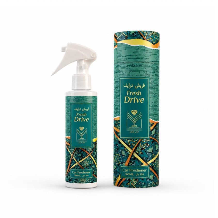 عبوة بخاخ معطر سيارة وجو فريش درايف 160 مل الاصلية من الامام