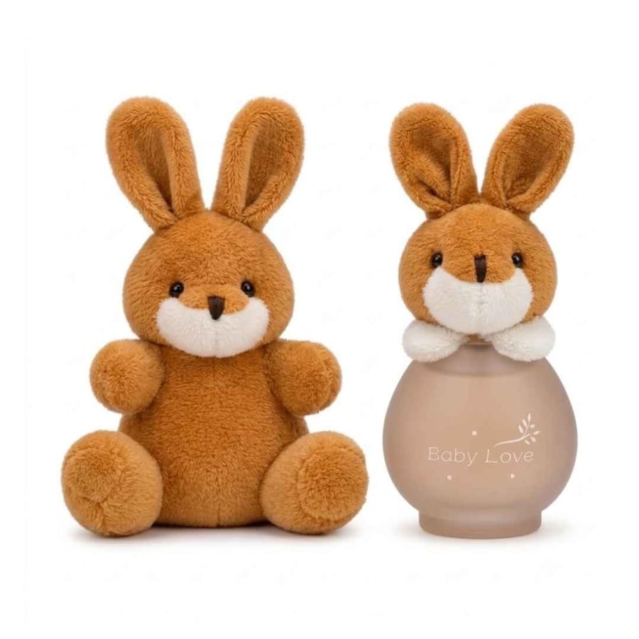 عطر ودمية بيبي لوف للأطفال