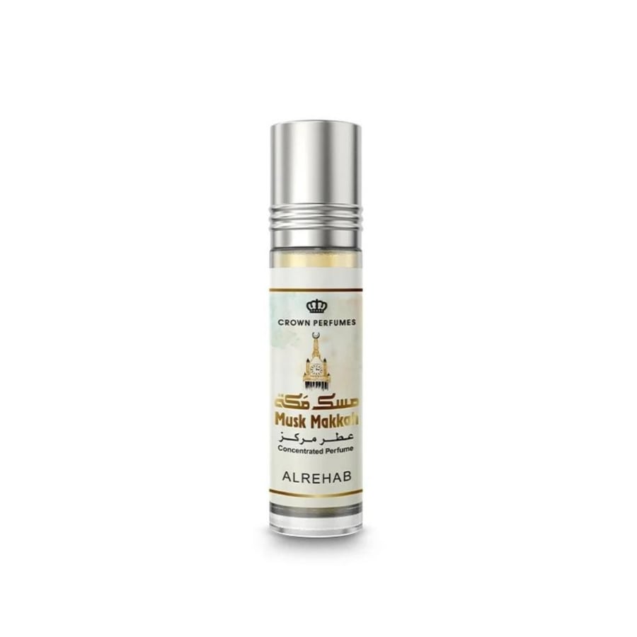 تولة زيت عطري مسك مكة الفاخر المركز بتصميمها الأنيق