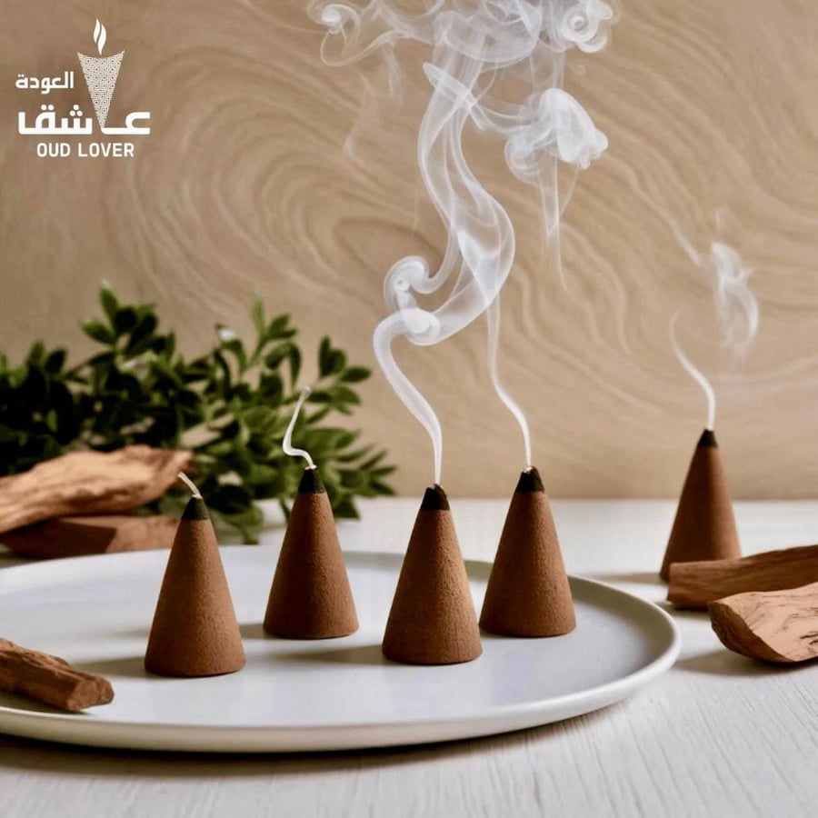 بخور هرمي ذاتي الاشتعال اصلي للتبخير اليومي والمناسبات من سدر الخليج ل