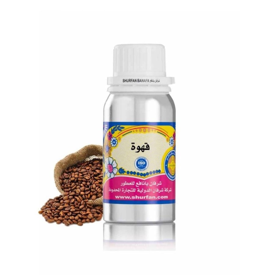 عبوة زيت عطري قهوة شرفان بانافع الاصلية من الامام