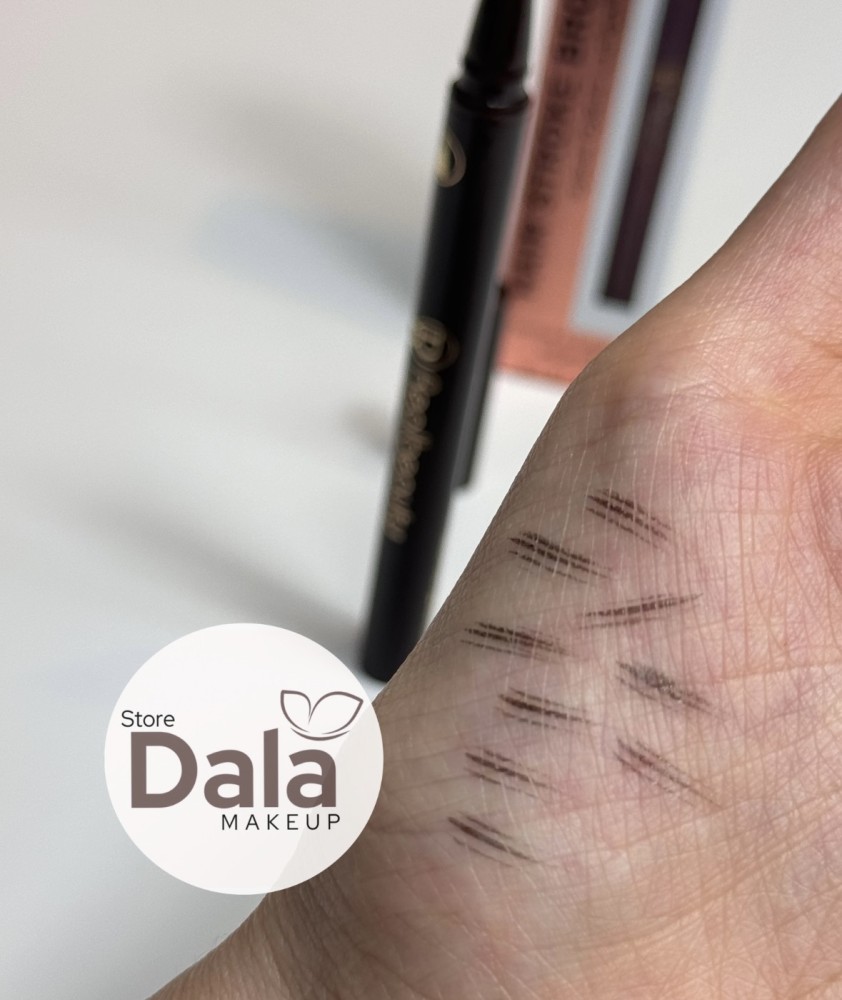 قلم حواجب بني شعرة شعرة