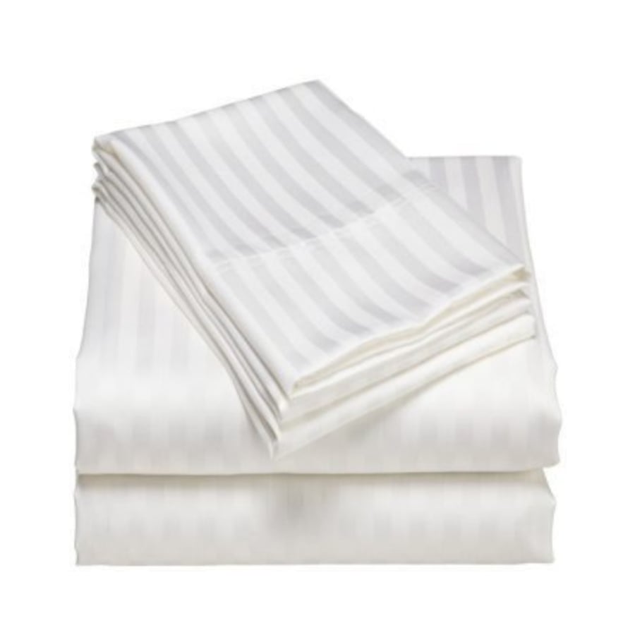 شرشف فندقي فاخر مقلم - Bed Sheet Hotel
