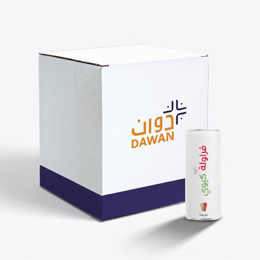 زوي آيس تي فراولة وكيوي 320 مل / 24 عبوة