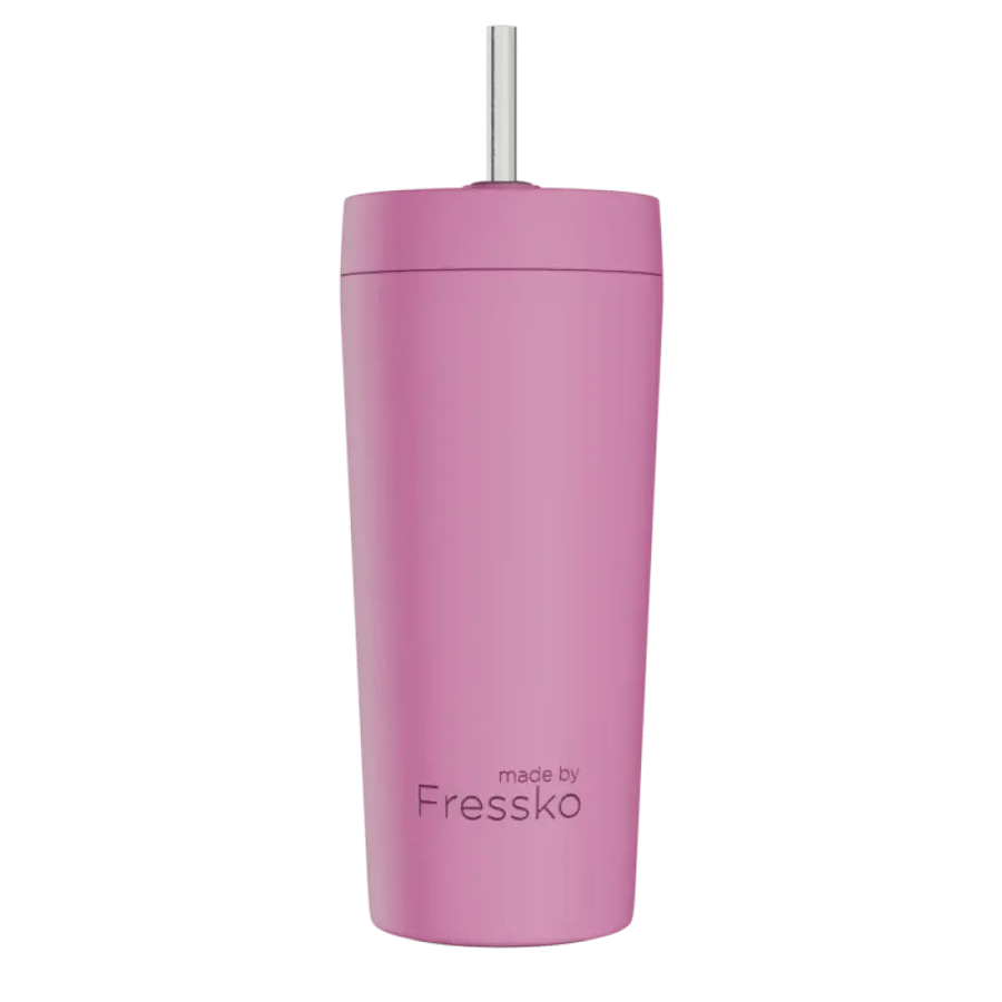 Bubblegum Venti 20oz Ceramic Interior Reusable Cup with Titanium Stra