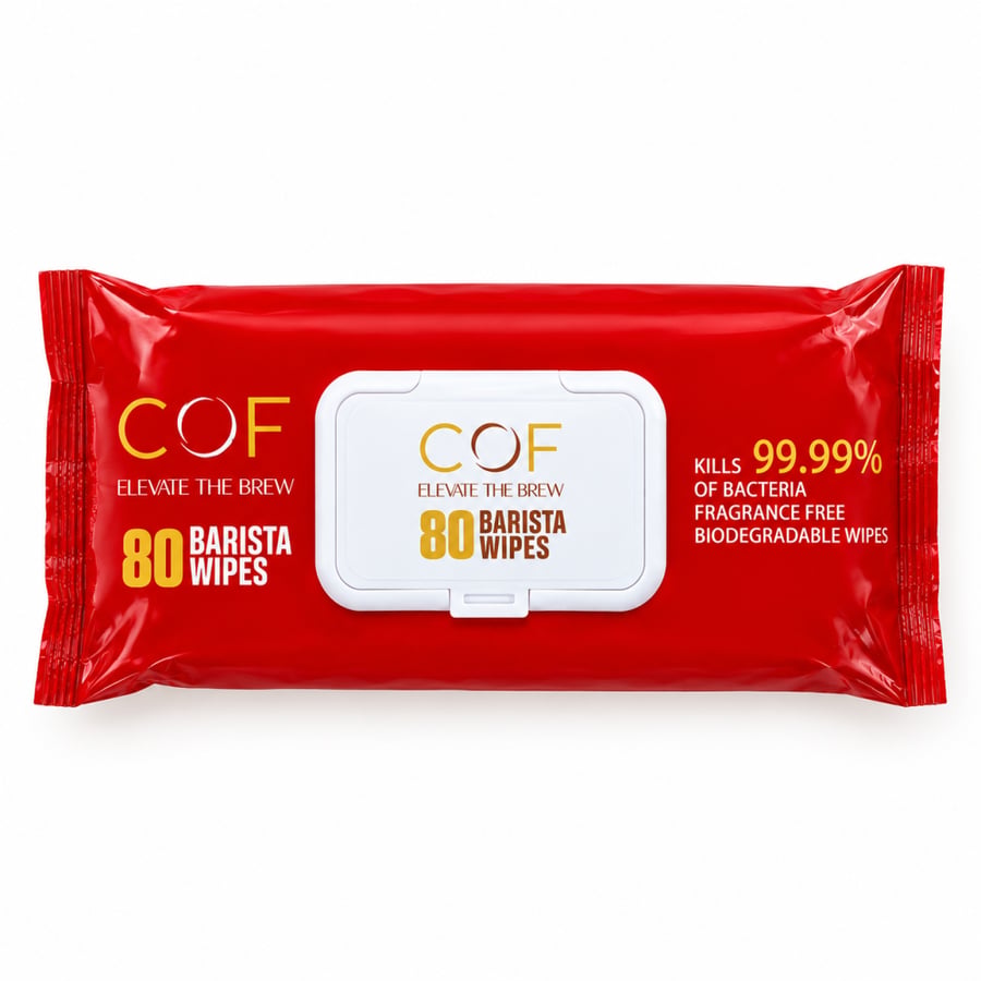 مناديل تنظيف معدات القهوة كوف Cleaning wipes