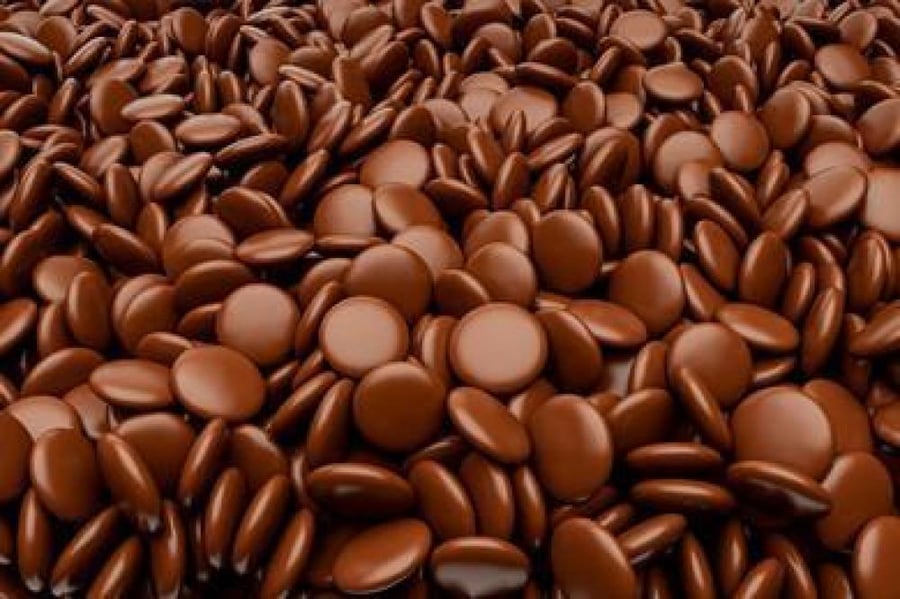 حبيبات شوكولاته دارك  % دوبلن 1 كيلو
