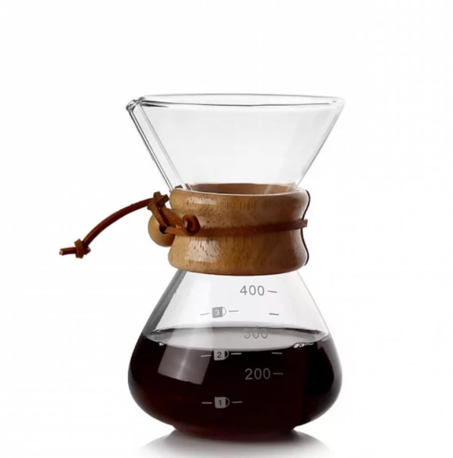 اناء كيمكس زجاجي حجم 400 مل Chemex