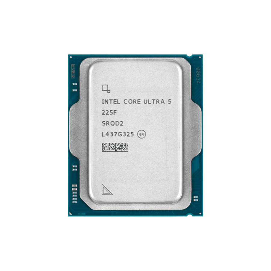 معالج Intel Core Ultra 5 225F علبة المنتج للألعاب