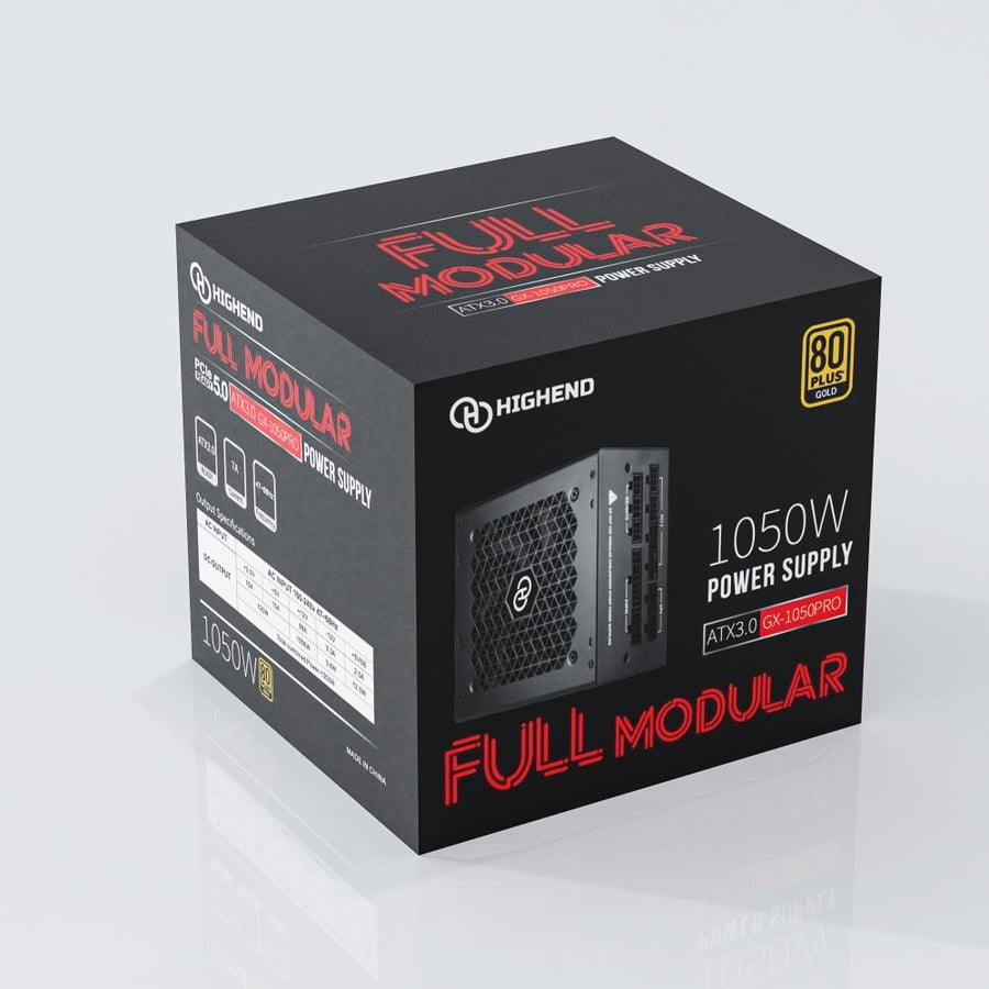 HighEnd PSU 1050w +80 Gold | باور سبلاي 1050 وات سبير