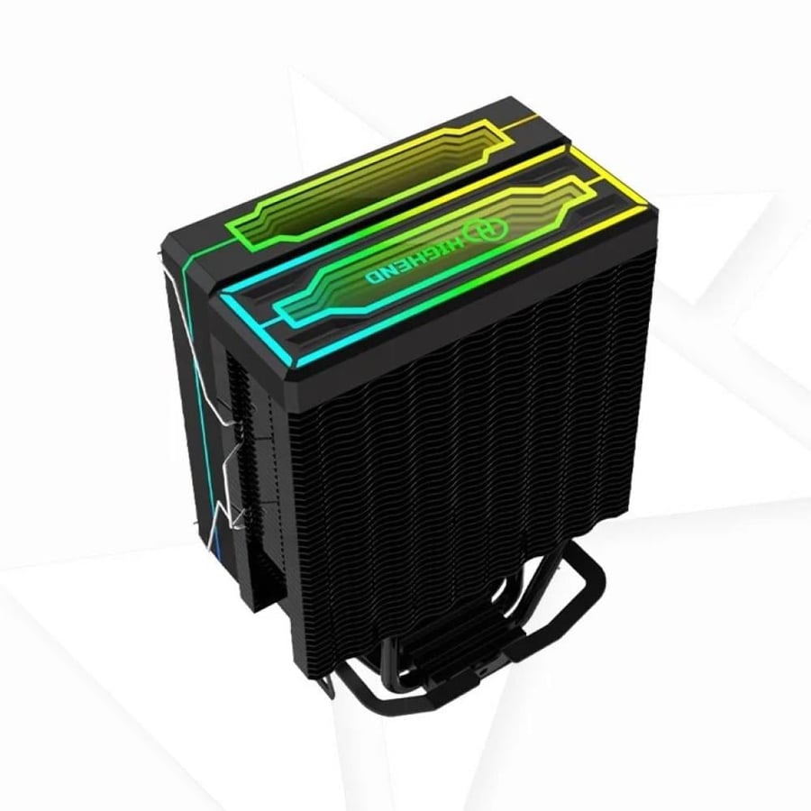 HighEnd H-500 Heat Killer Pro CPU Air Cooler, Black, 120mm ARGB Fan