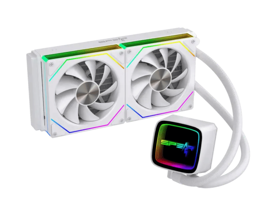Spear Everst 240mm White | مبرد مائي احترافي سبير افيرست 240مم لون ابيض