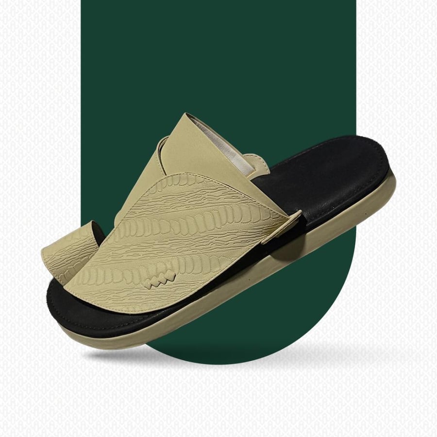 Embroidered Eastern shoe
