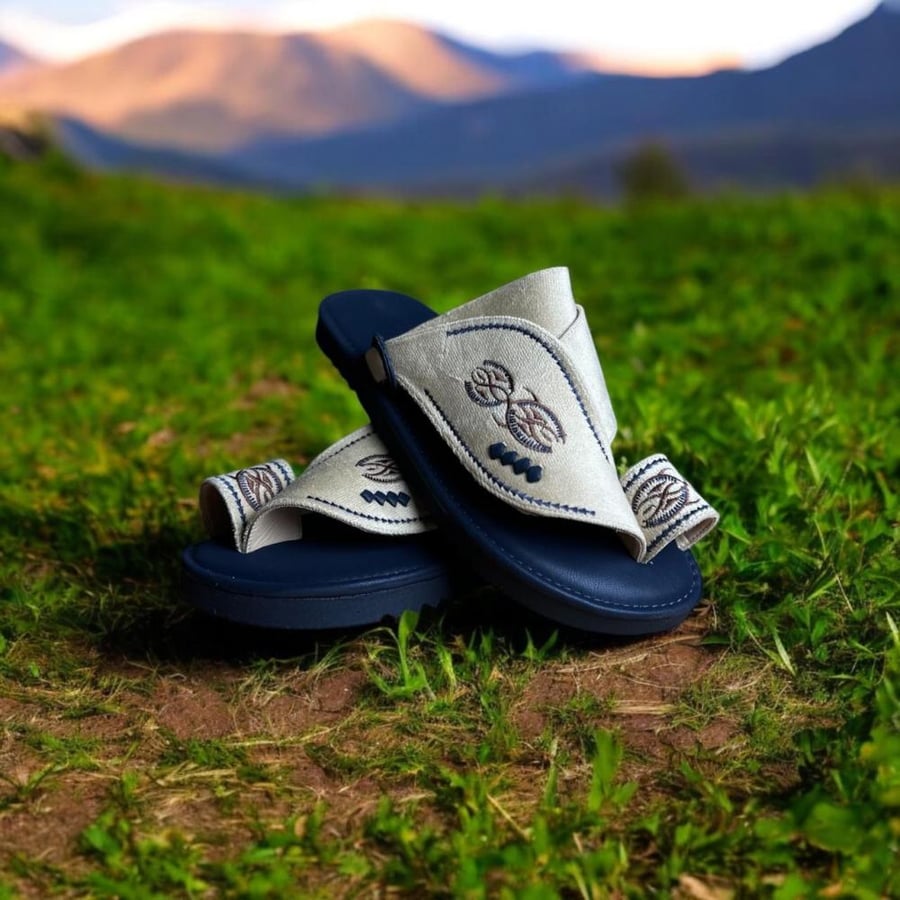 Embroidered Eastern shoe