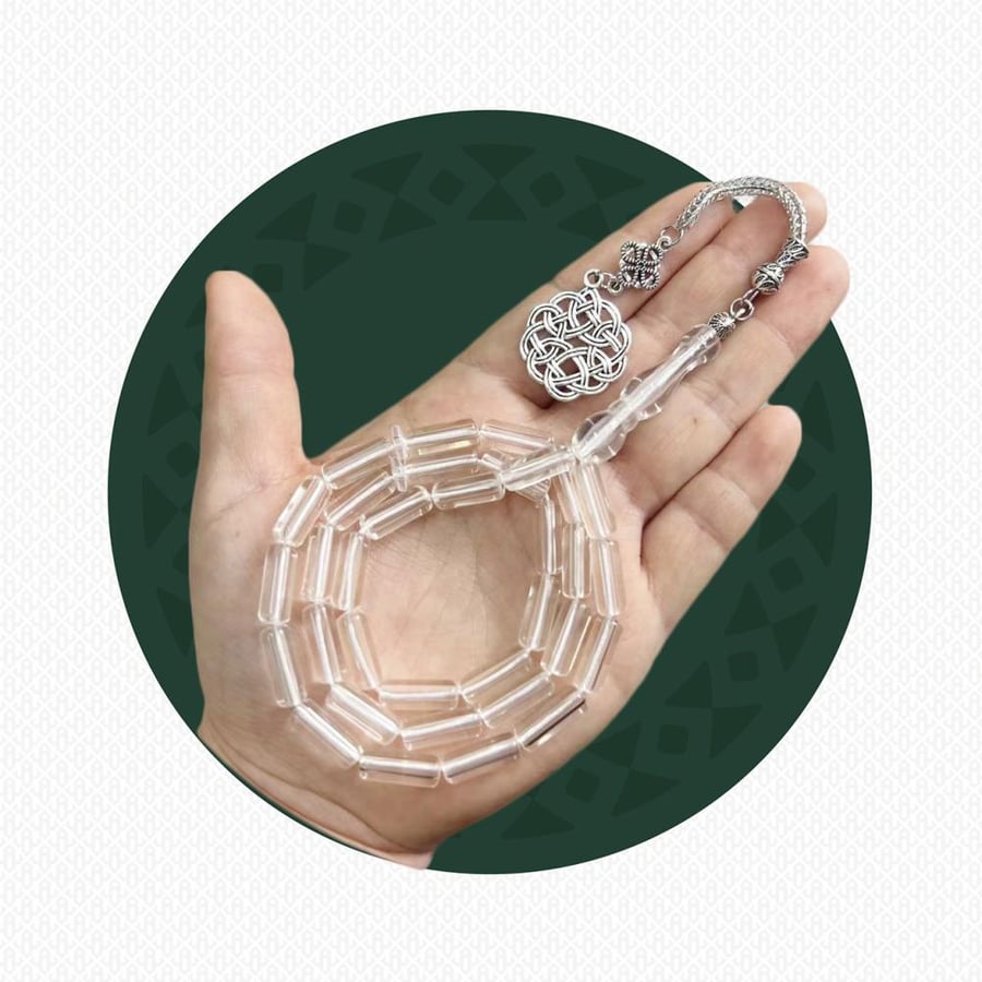 A prayer bead string
