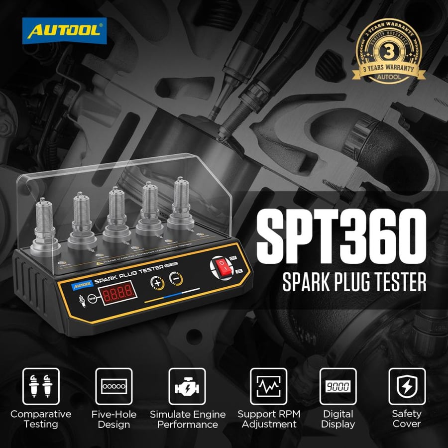 جهاز فاحص صلاحية البواجي SPT360 AUTOOL