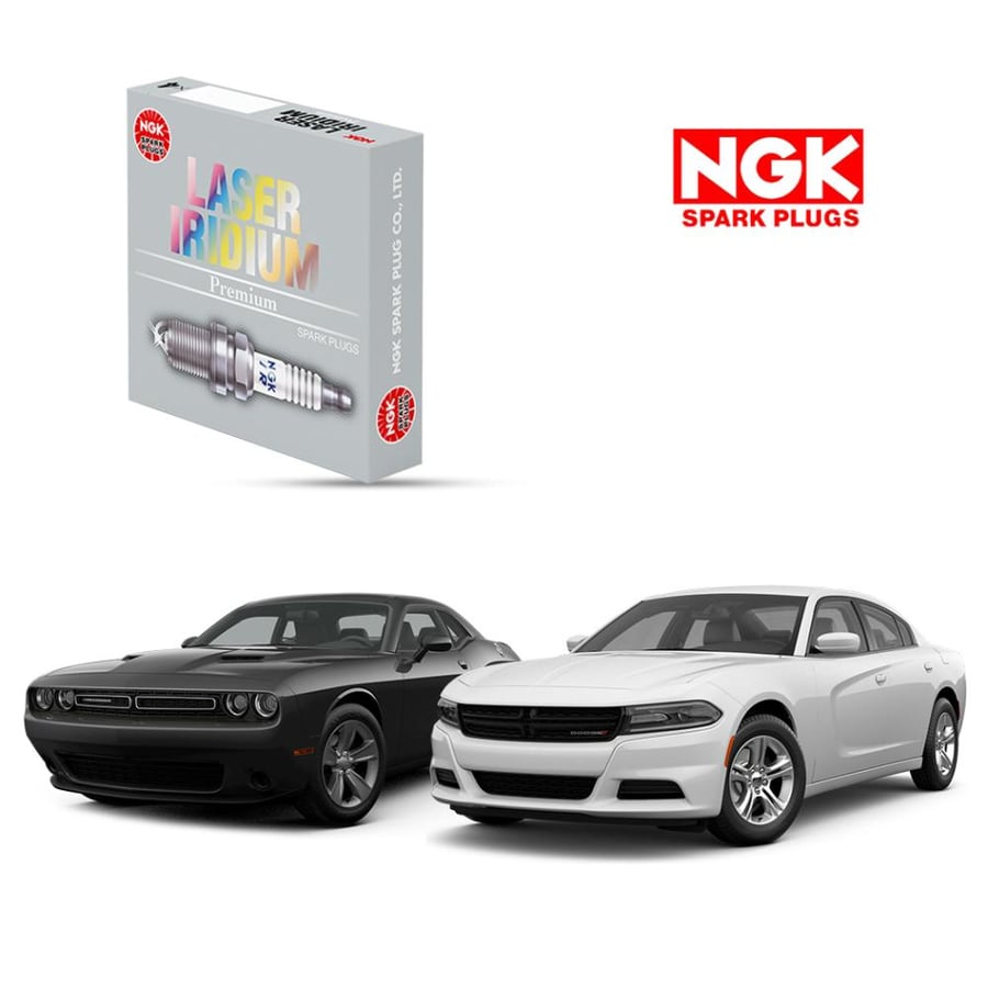 بواجي  NGK ليزر ايريديوم الأصلية للدوج تشارجر وتشالنجر محركات 3.6L 6vسلندر  2011-2023  LASER IRIDIUM