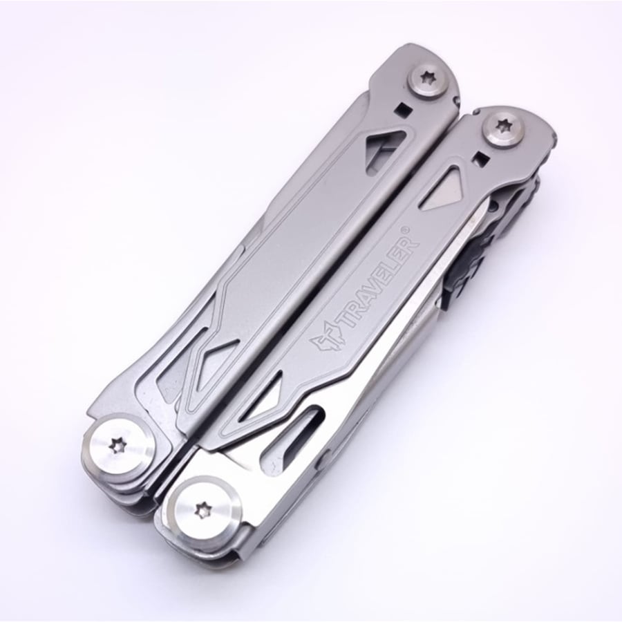 28 in 1 Stainless Steel Multitool Pliers Wire Cutters Precision Screwdriver Folding Multi Tool for Outdoor, Repair, Camping
