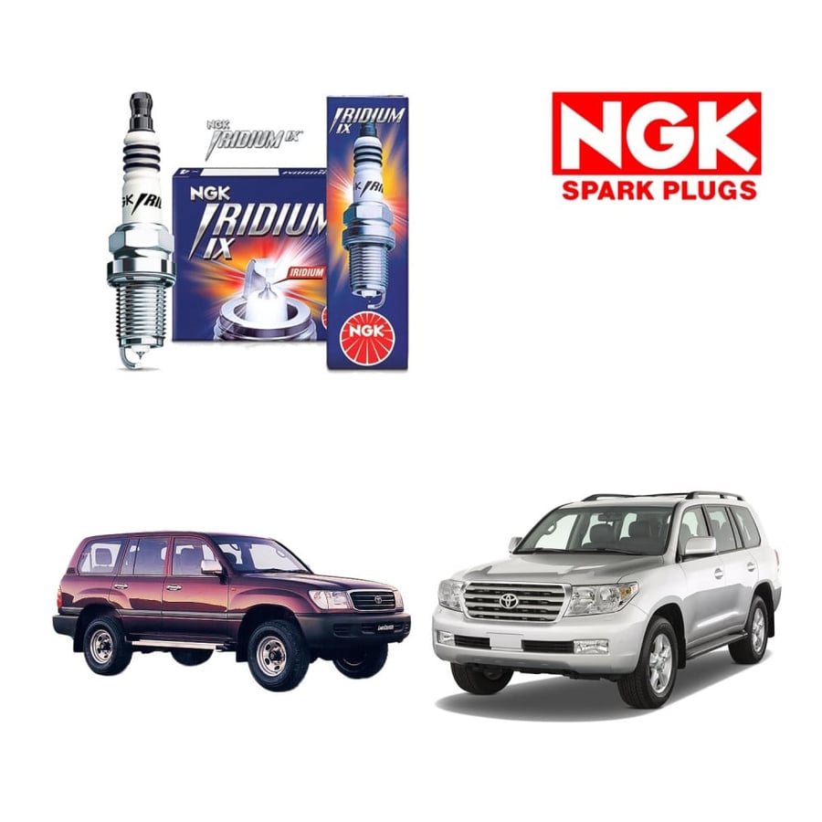 Genuine NGK Iridium Spark Plugs for Land Cruiser 4.7 IRIDIUM IX