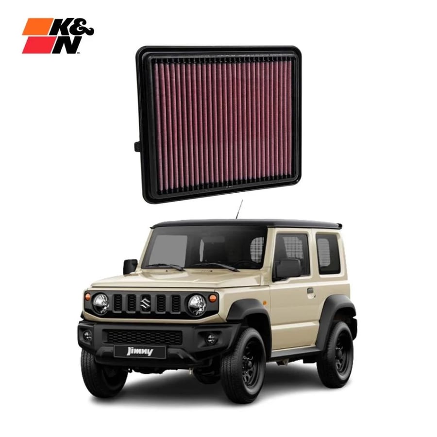فلتر هواء K&N 33-3151 لسوزوكي جيمني 1.5L | 2018–2025