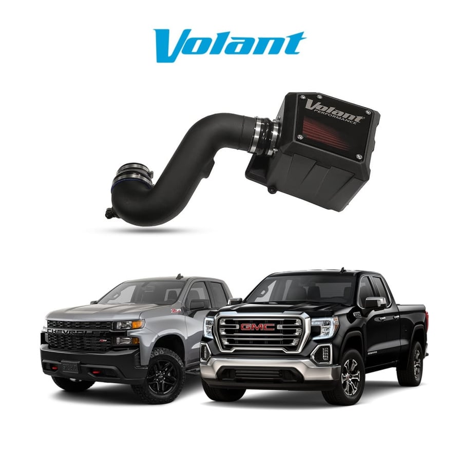 فلتر الهواء المغلق Volant 15953 الجاف للجمس سييرا والسلفرادو 1500 (5.3L) موديلات 2019–2025: