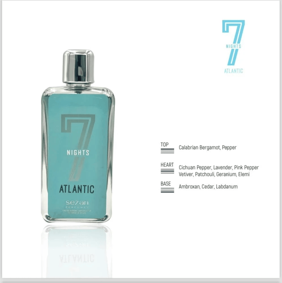 عطر سيزان 7 نايت اتلانتيك 105 مل