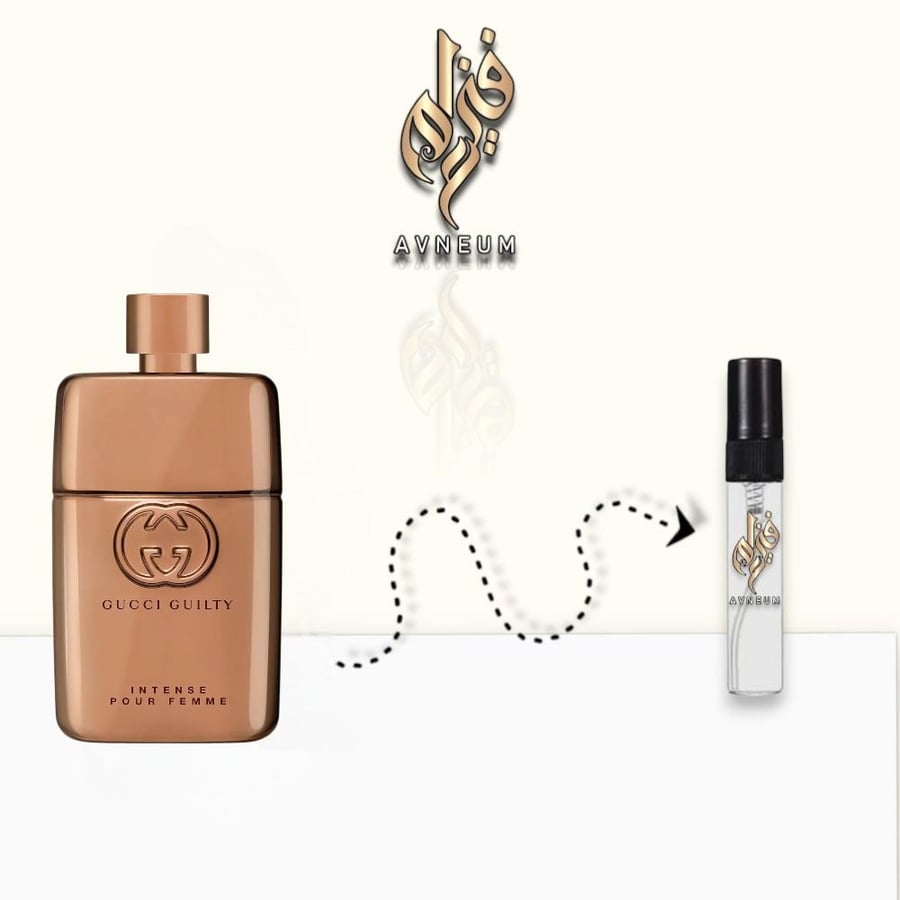 عينة عطر قوتشي غليتي بور فيم الابيض انتنس او دو بارفيوم