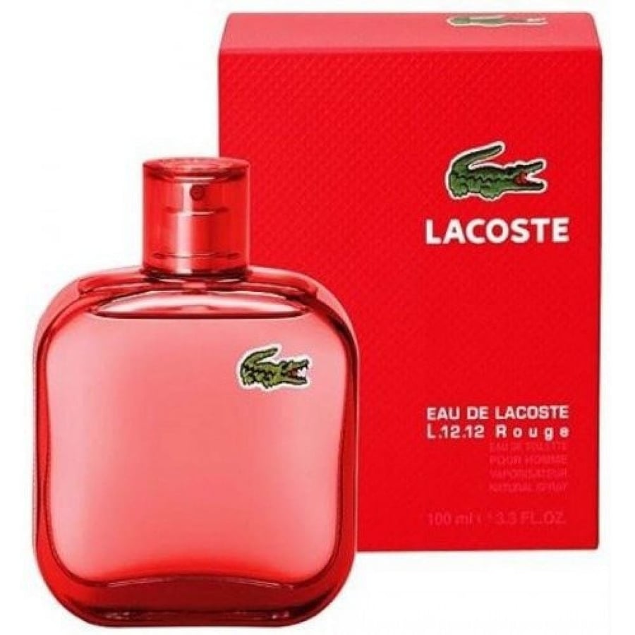 عطر لاكوست الاحمر الرجالي روج او دو تواليت 100مل