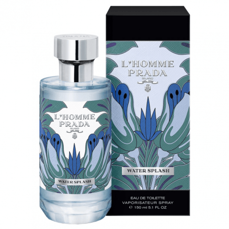 Prada L'Homme Water Splash men's perfume or eau de toilette 150ml